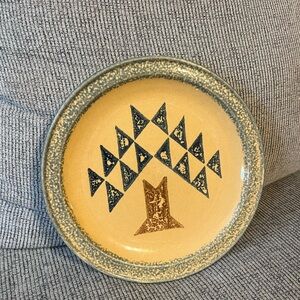 Pfaltzgraff Stoneware AMERICA MAFA Dinner Plate - TREE - Made in USA